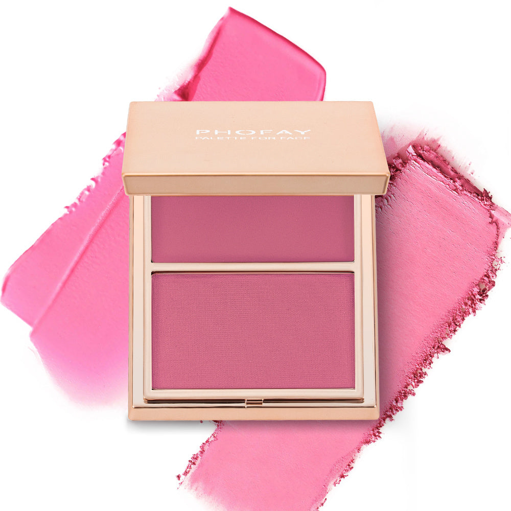 PHOFAY GleamDuo Blush