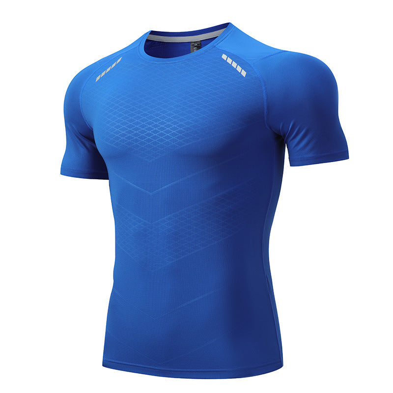 Short Sleeve Round Neck Workout Tee