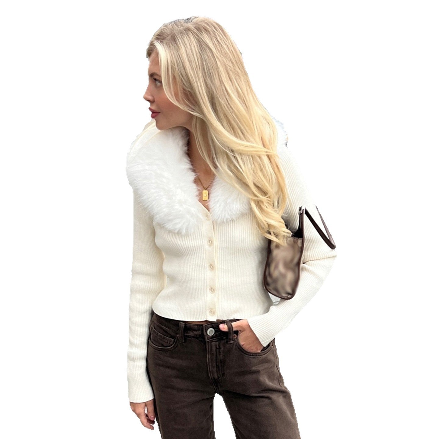 Slim Fit Long Sleeve Sweater Coat