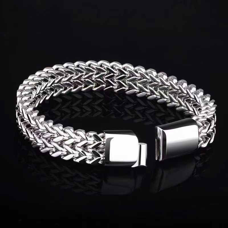 Men's Hip Hop Stainless Steel Bracelet