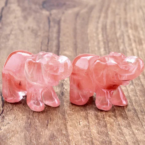 Elephant Crystal Art