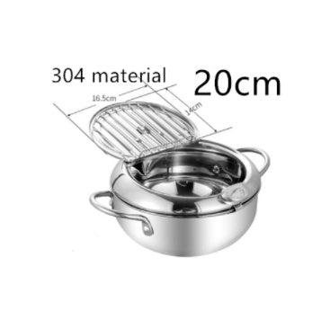 Stainless Steel Folding Fry Basket
