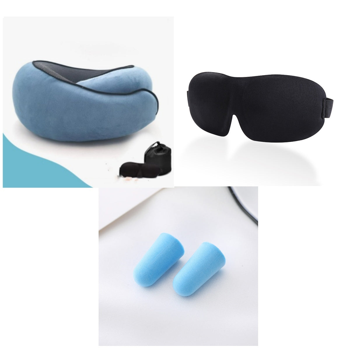 Memory Foam Travel Neck Pillow
