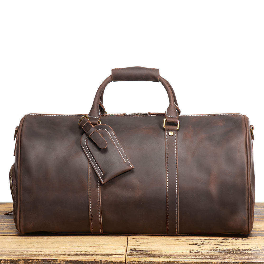 Luxury Cowhide Travel Bag