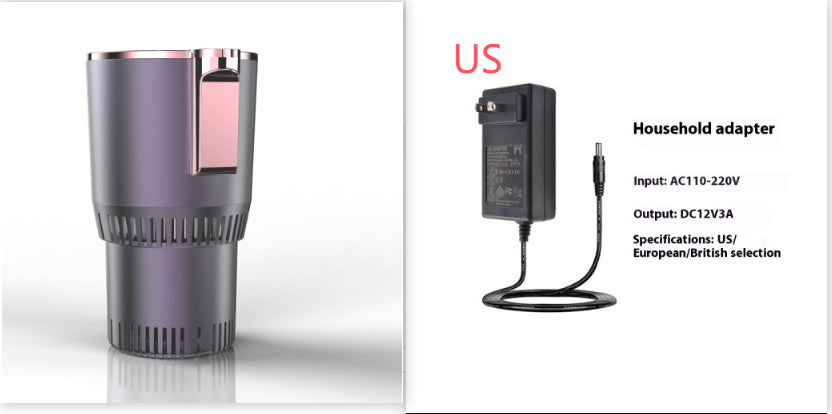 2-in-1 Car Cup Warmer & Cooler with Display