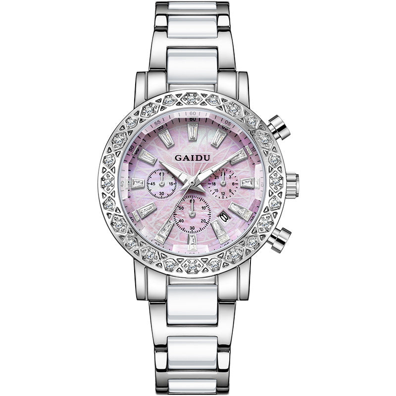 Elegant Glow Quartz Women’s Watch