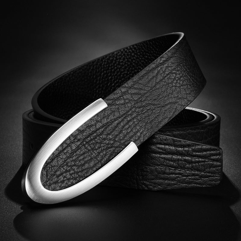 Premium Leather Buckle Belt