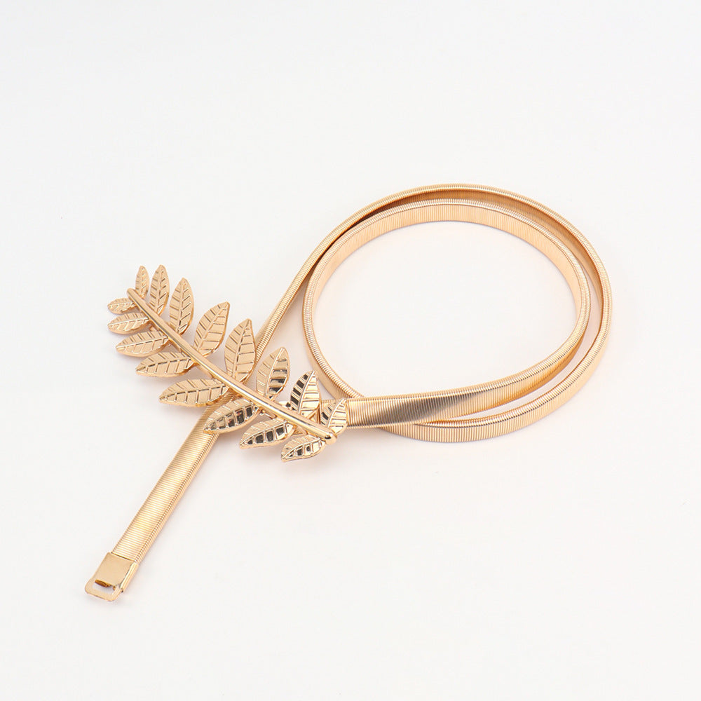 Elegant Metal Waist Chain Belt for Women