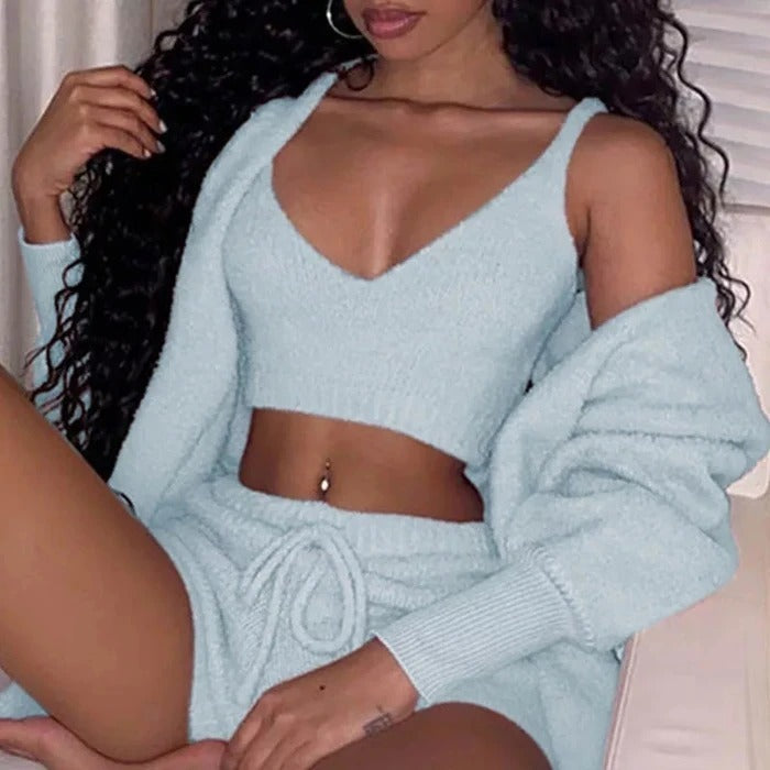 Women’s Pajama Crop Set