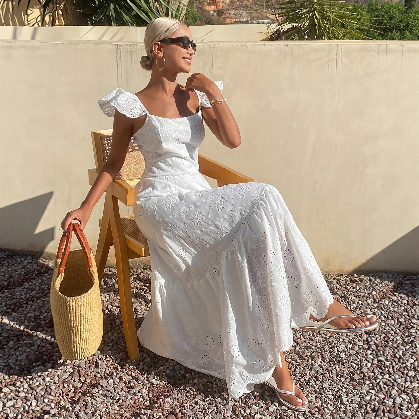 Elegant Long Sling Dress