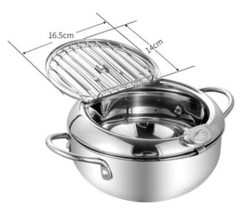 Stainless Steel Folding Fry Basket