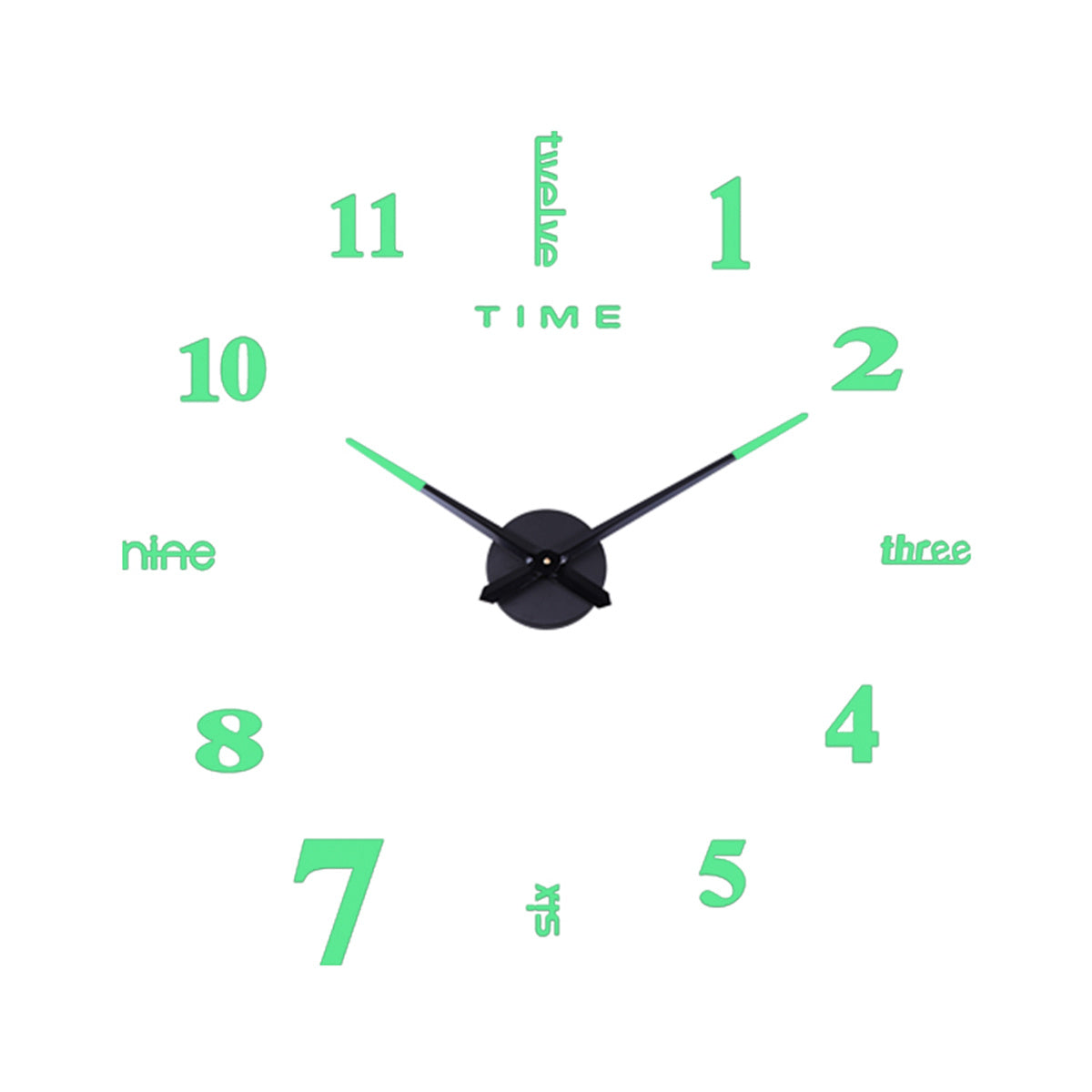 Modern Mirror Living Room Clock