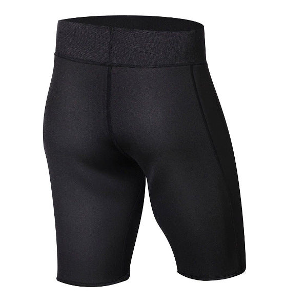 Sauna Sweat Fitness Slimming Men Shorts