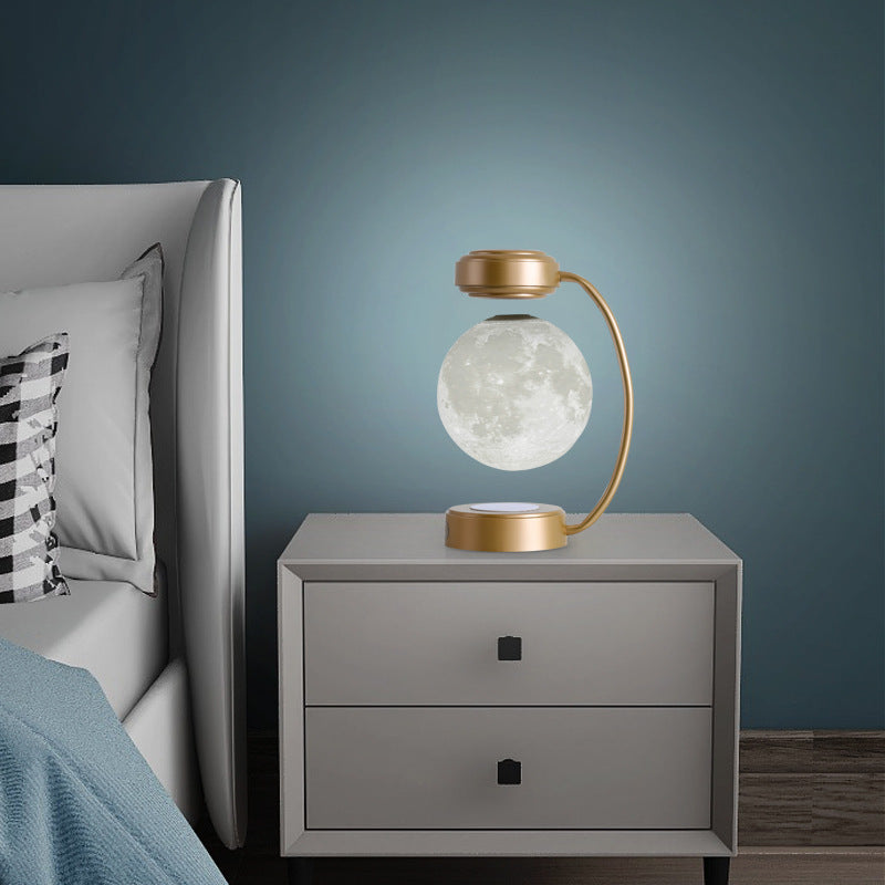 3D Levitating Moon Lamp