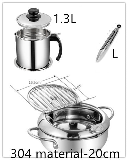 Stainless Steel Folding Fry Basket