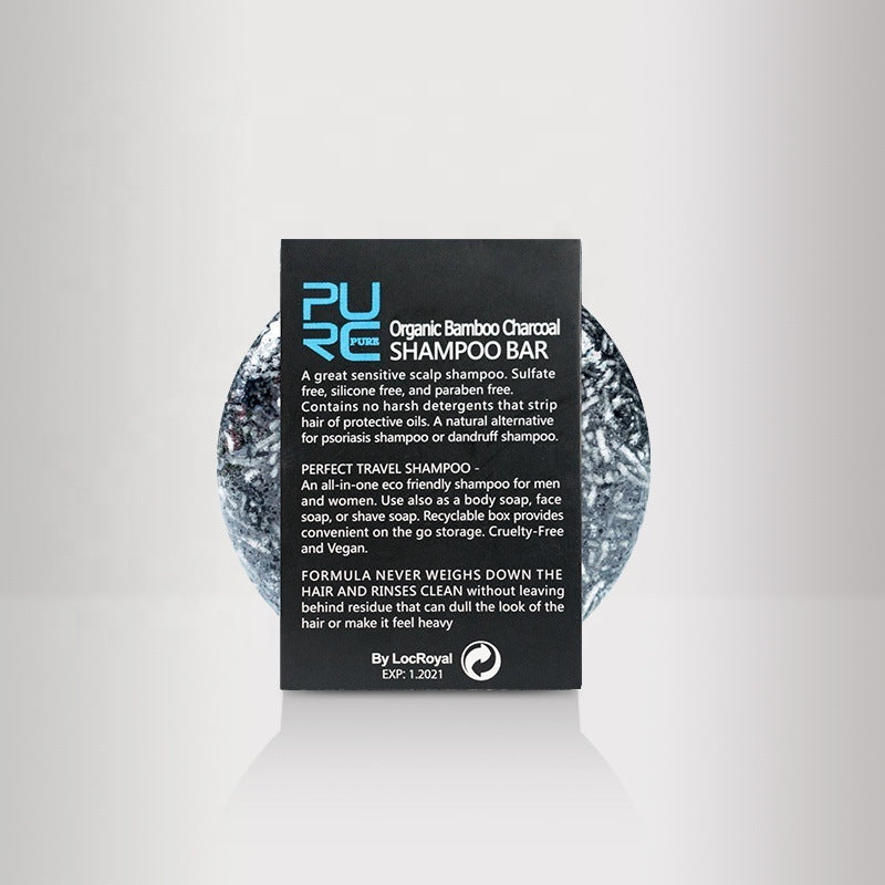 Bamboo Charcoal Shampoo Bar