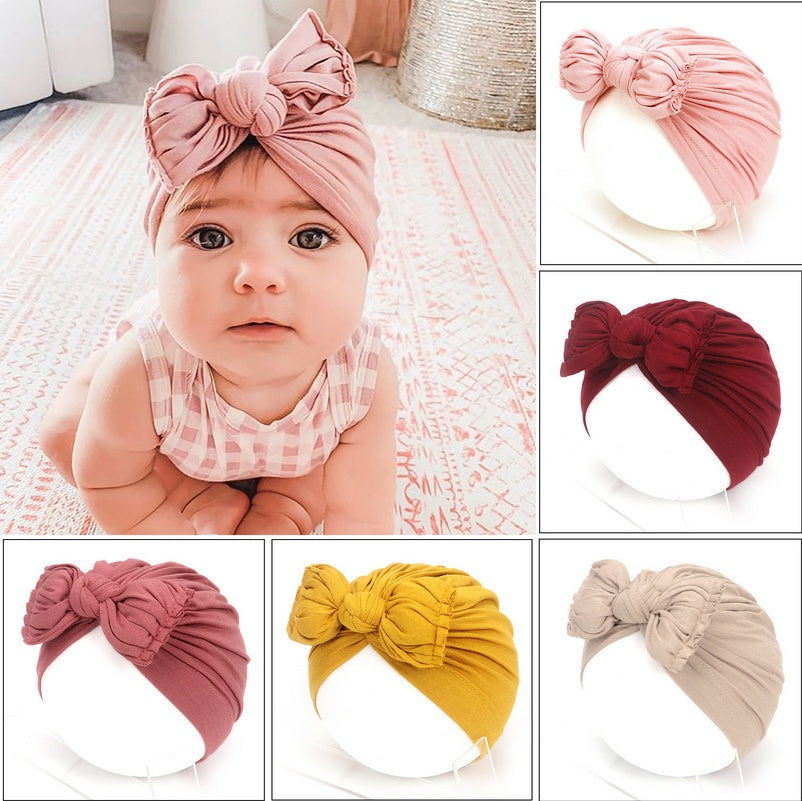 Newborn Turban Headwrap Bonnet