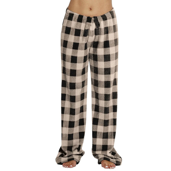 Women’s Fuzzy Fleece Christmas Pajama Pants