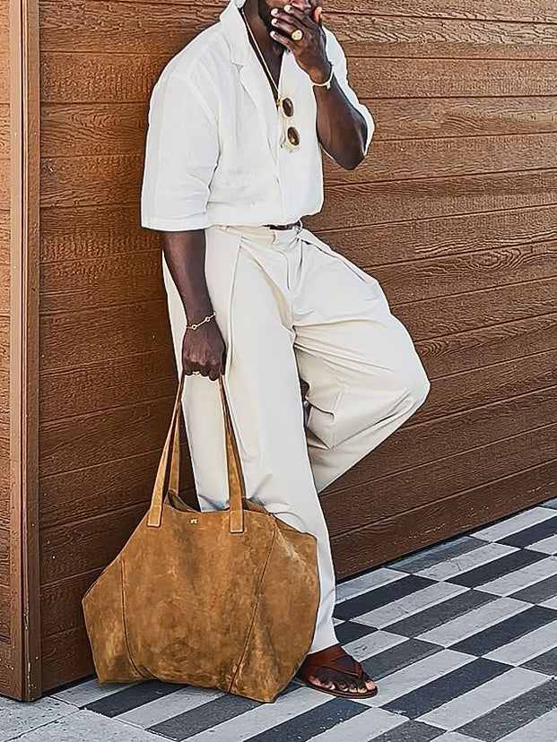 Men's Casual Short-Sleeved Shirt