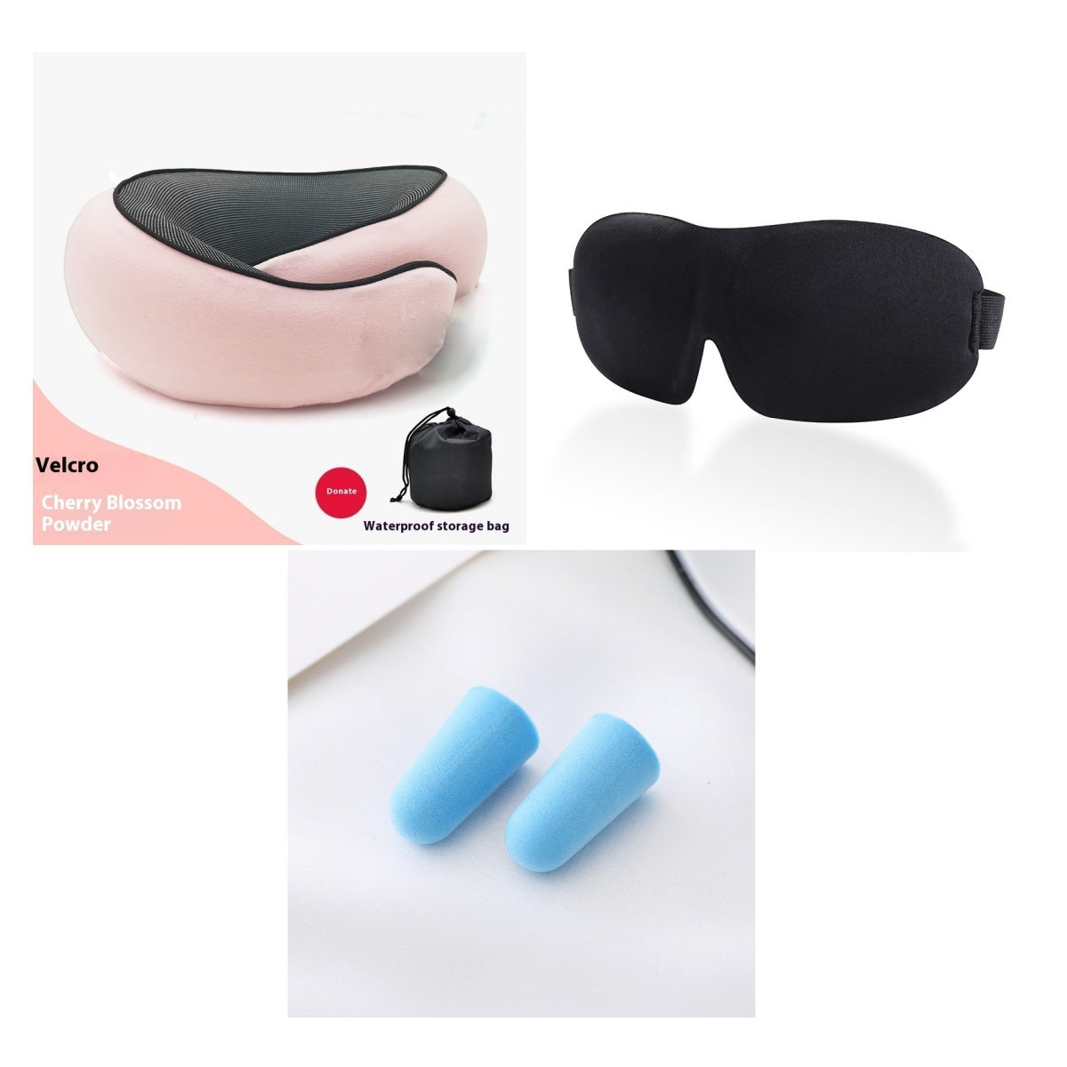 Memory Foam Travel Neck Pillow