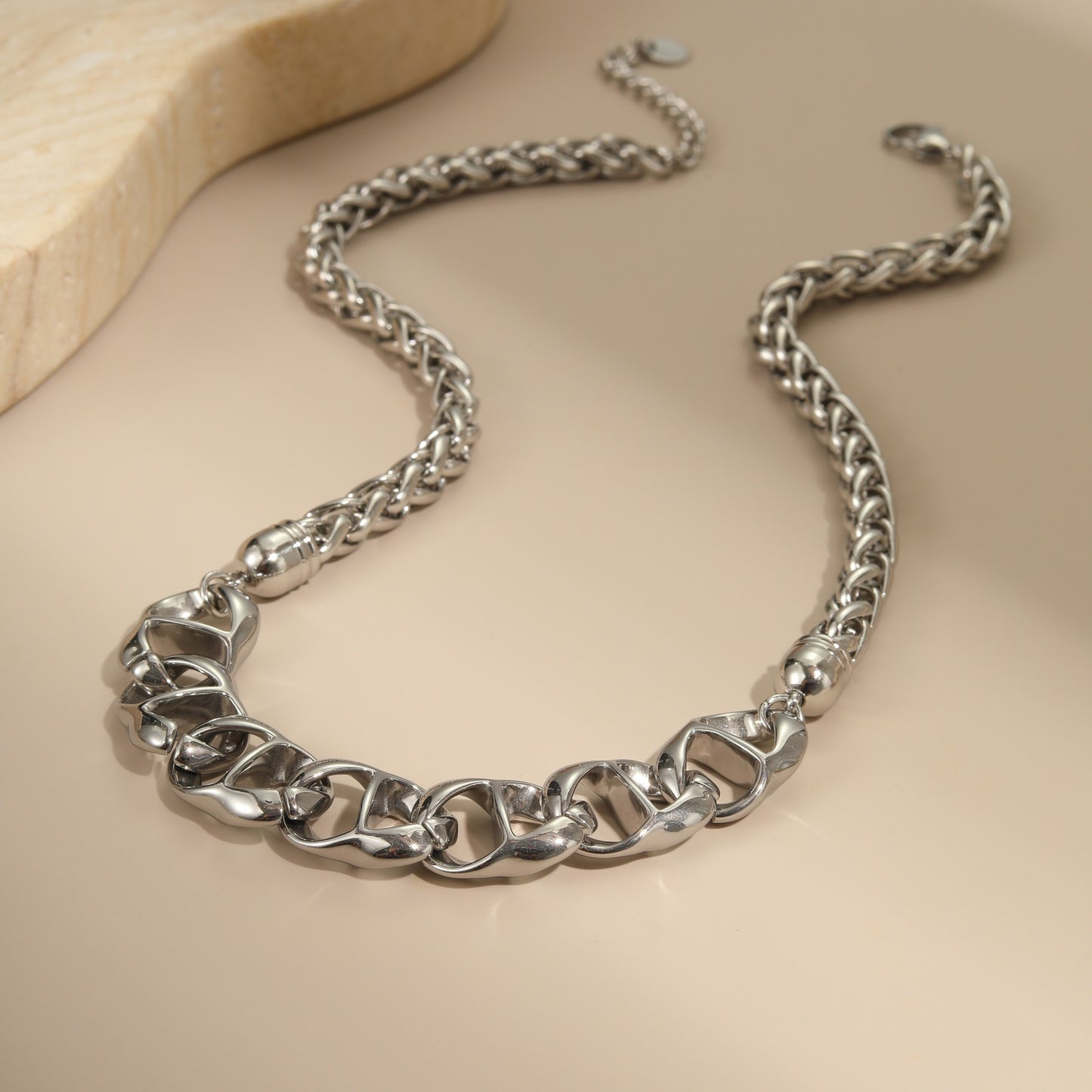 Gold Plated Stainless Steel Necklace