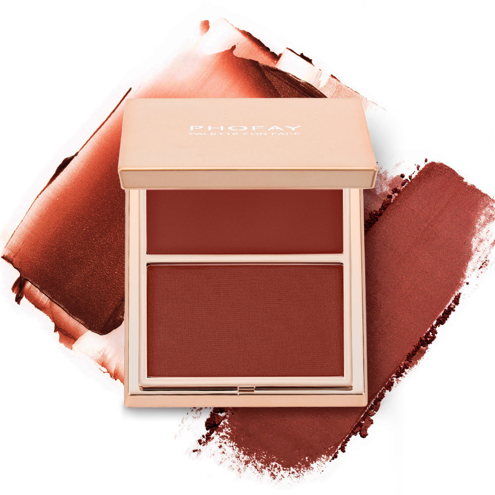 PHOFAY GleamDuo Blush