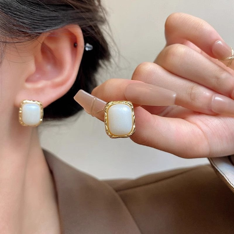 Metal Earrings Circular Earrings