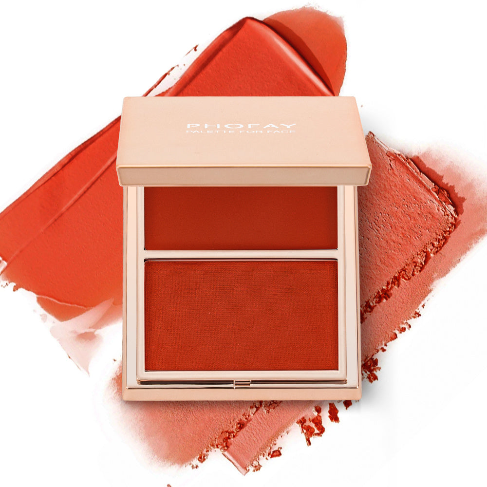 PHOFAY GleamDuo Blush