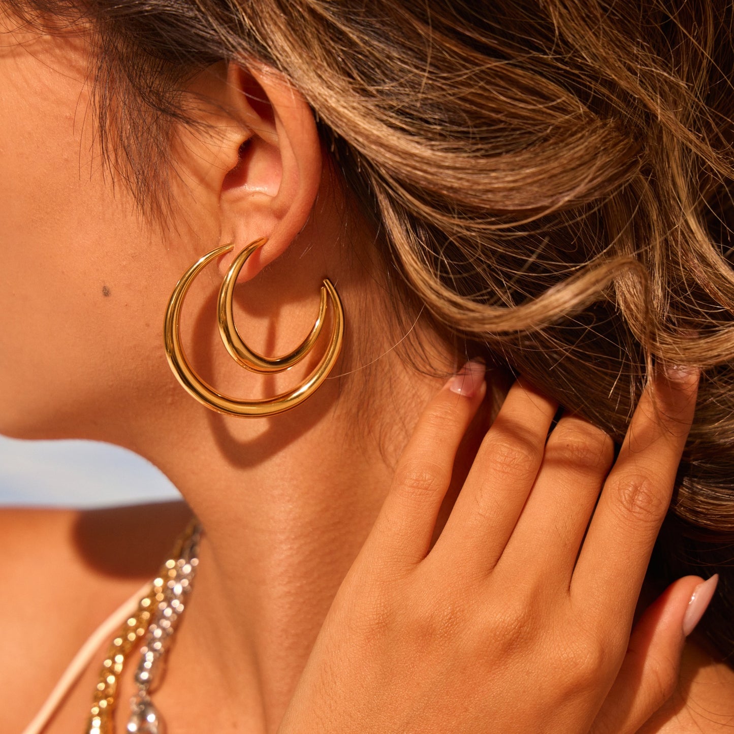 Classic All-Match Hoop Earrings