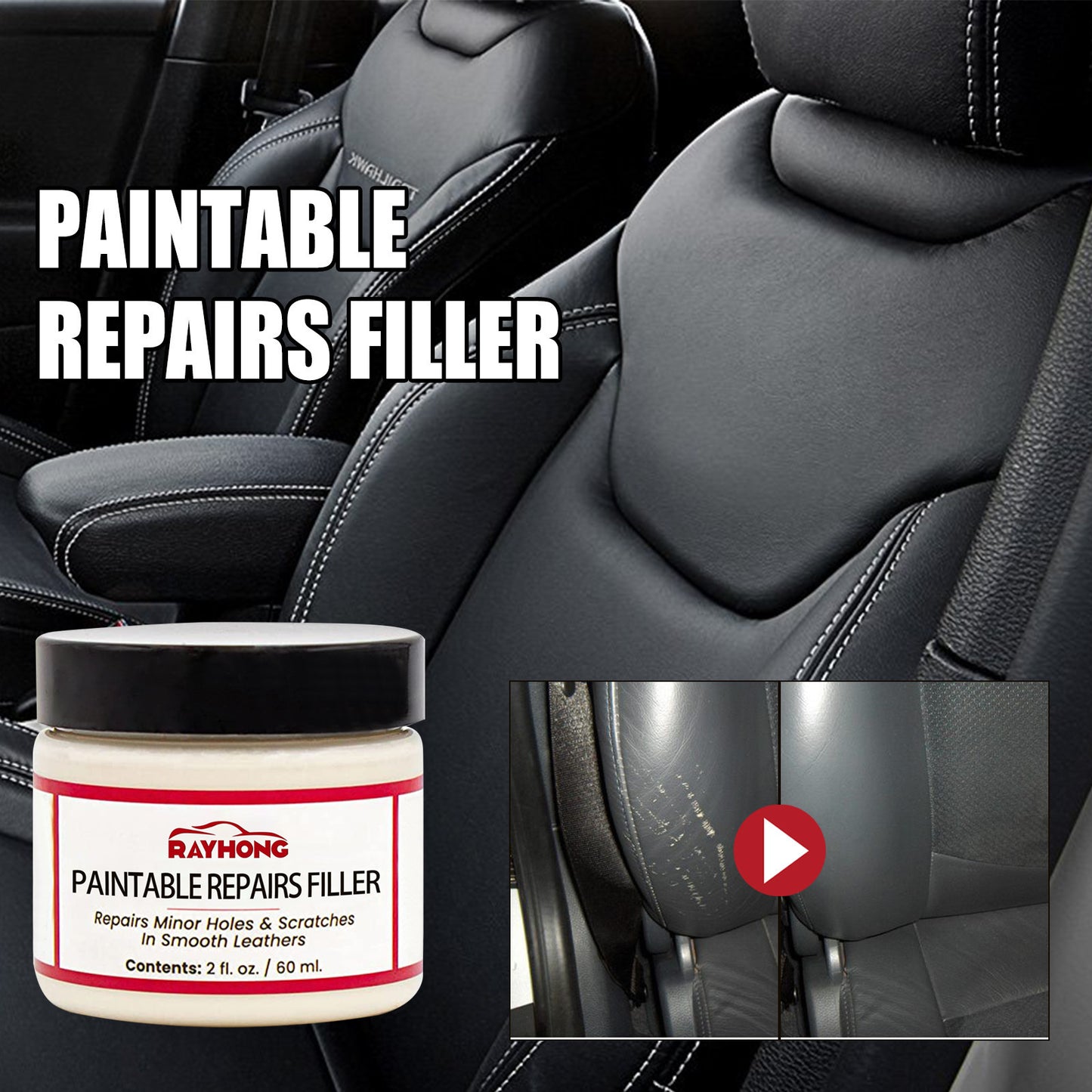 Car Seat Scratch Sofa Repair Paste