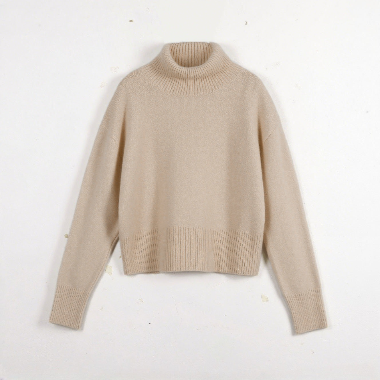 Women’s High Collar Knitted Sweater