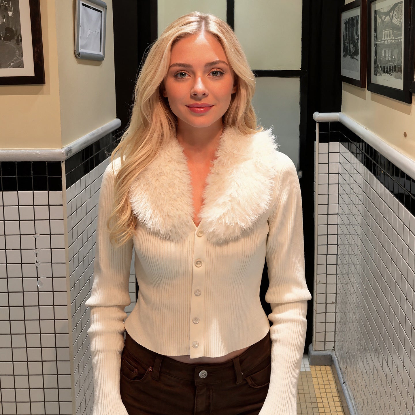 Slim Fit Long Sleeve Sweater Coat