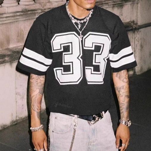 Men's Mesh Sports Jersey T-shirt