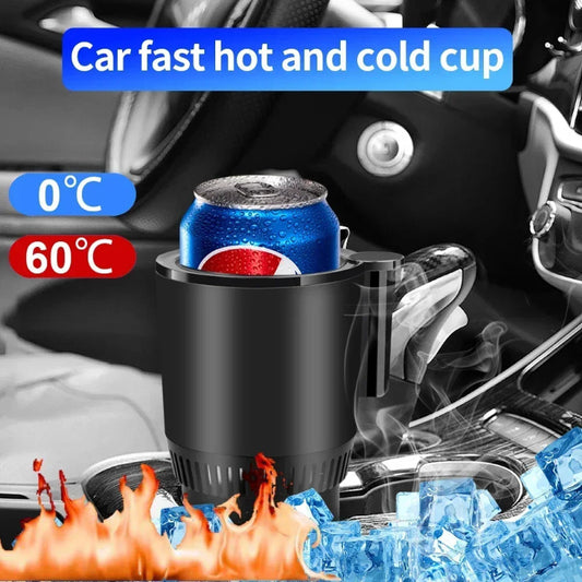 2-in-1 Car Cup Warmer & Cooler with Display