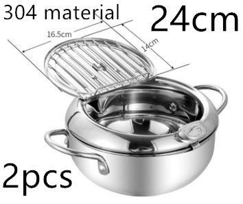 Stainless Steel Folding Fry Basket