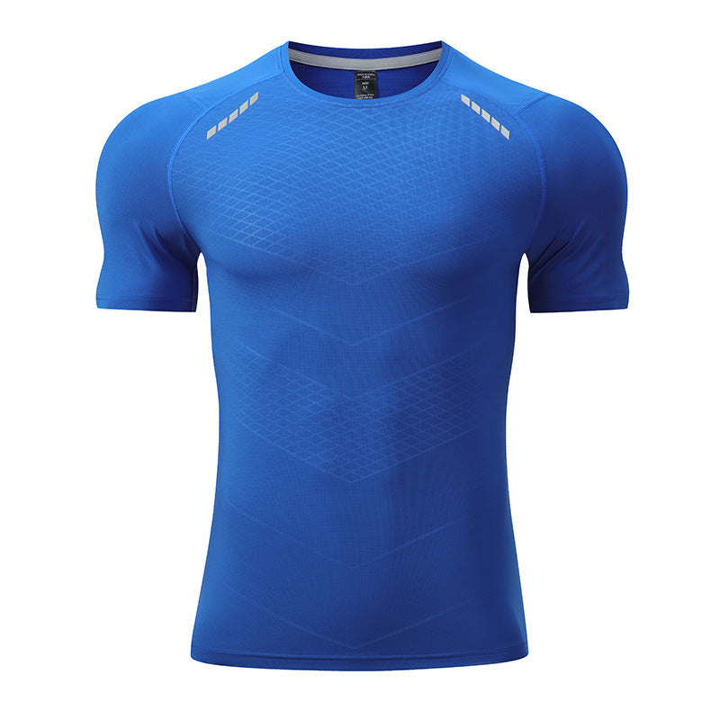 Short Sleeve Round Neck Workout Tee