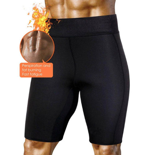 Sauna Sweat Fitness Slimming Men Shorts