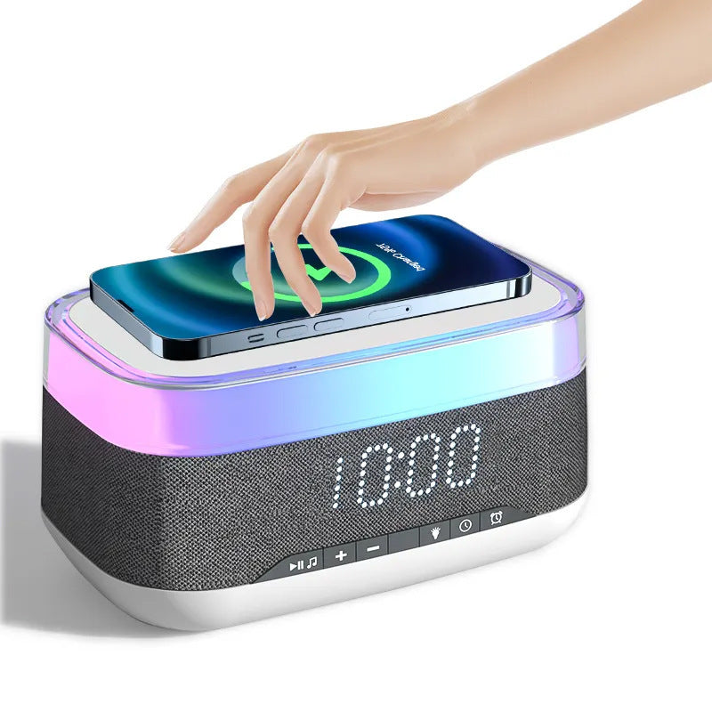 Multifunctional Alarm Clock Night Light Speaker