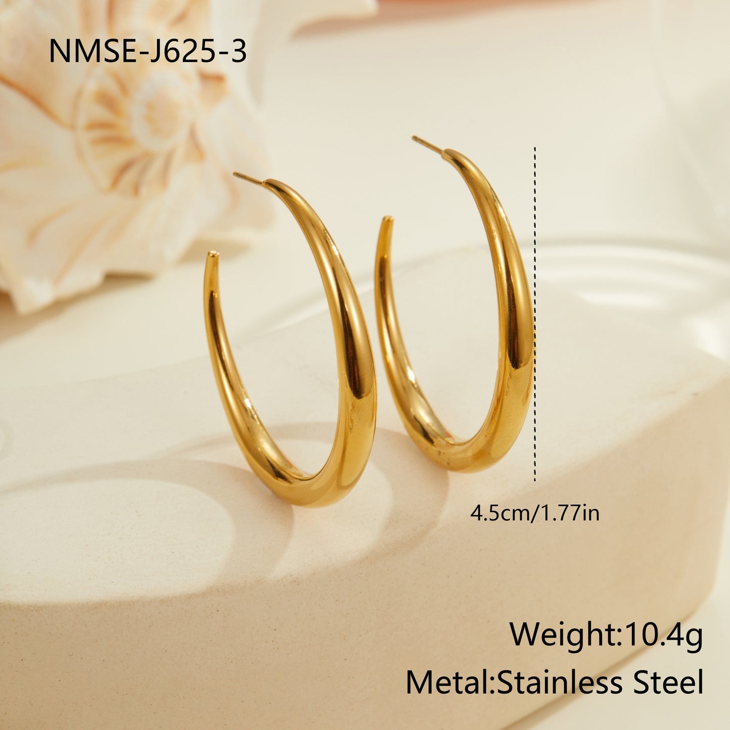 Classic All-Match Hoop Earrings