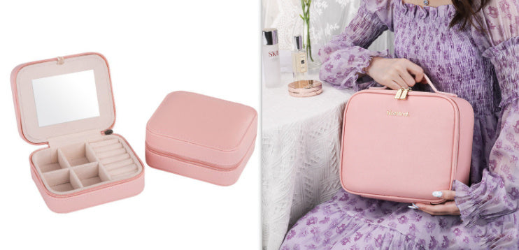 Smart LED Makeup Bag with Mirror