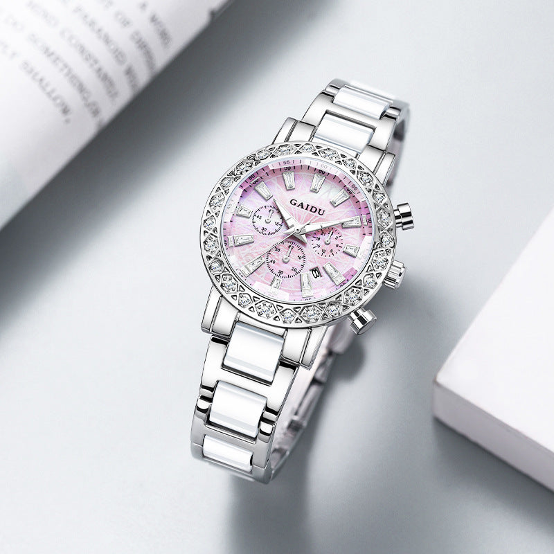 Elegant Glow Quartz Women’s Watch