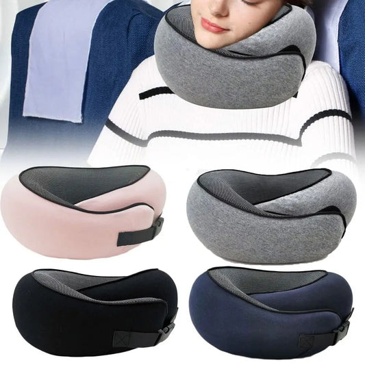 Memory Foam Travel Neck Pillow – U Shape