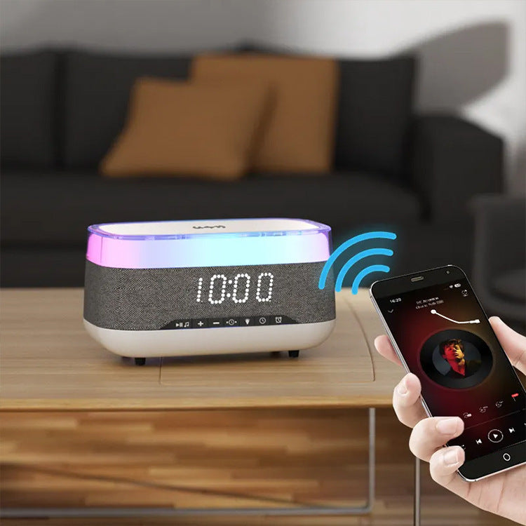 Multifunctional Alarm Clock Night Light Speaker