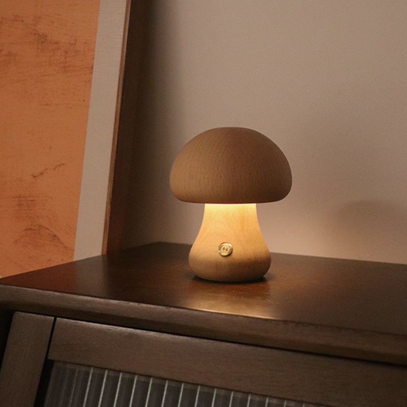 MushGlow™ Wooden LED Night Ligh