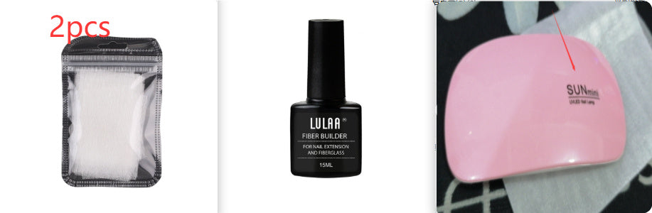 Nail Extension Fiber Gel Set