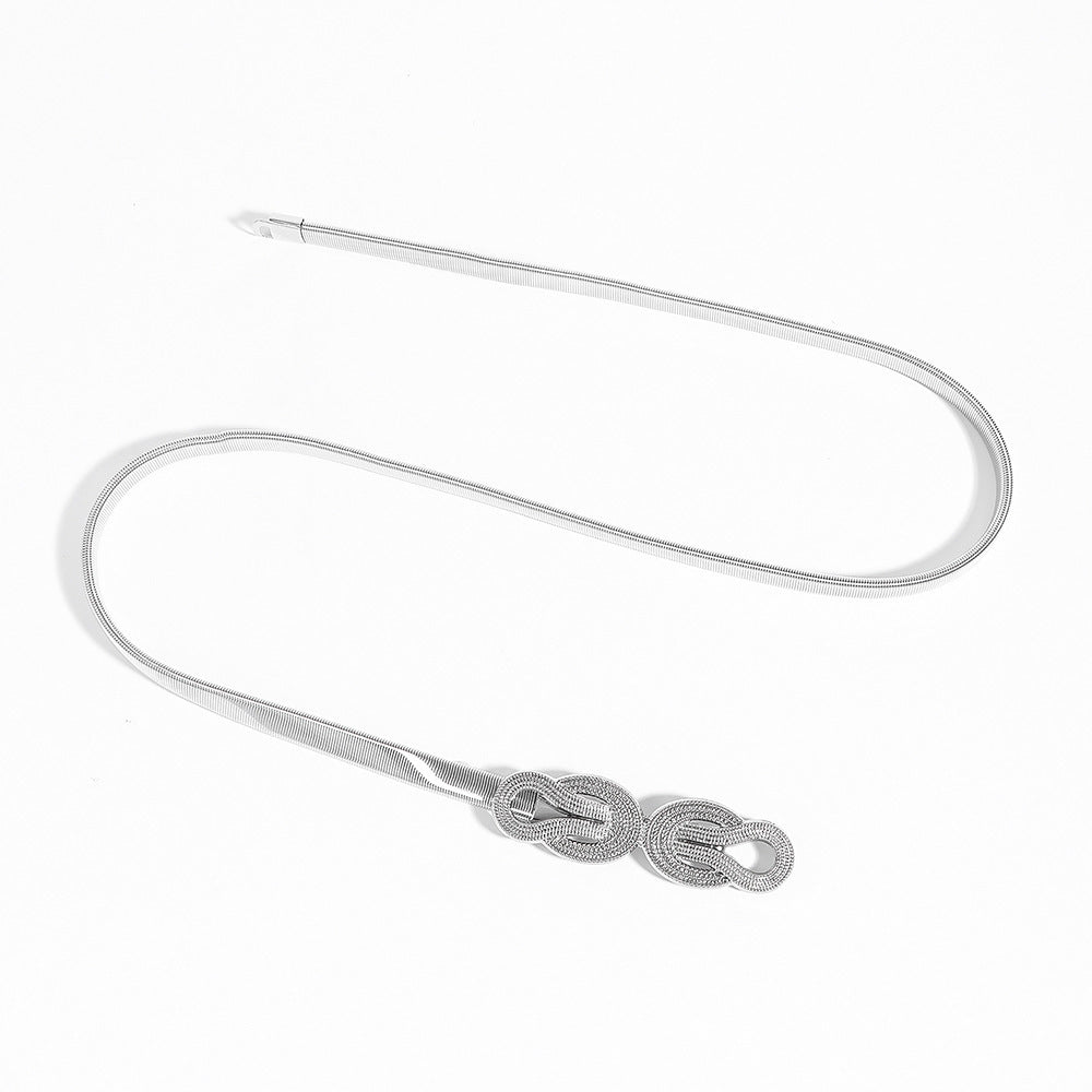 Elegant Metal Waist Chain Belt for Women