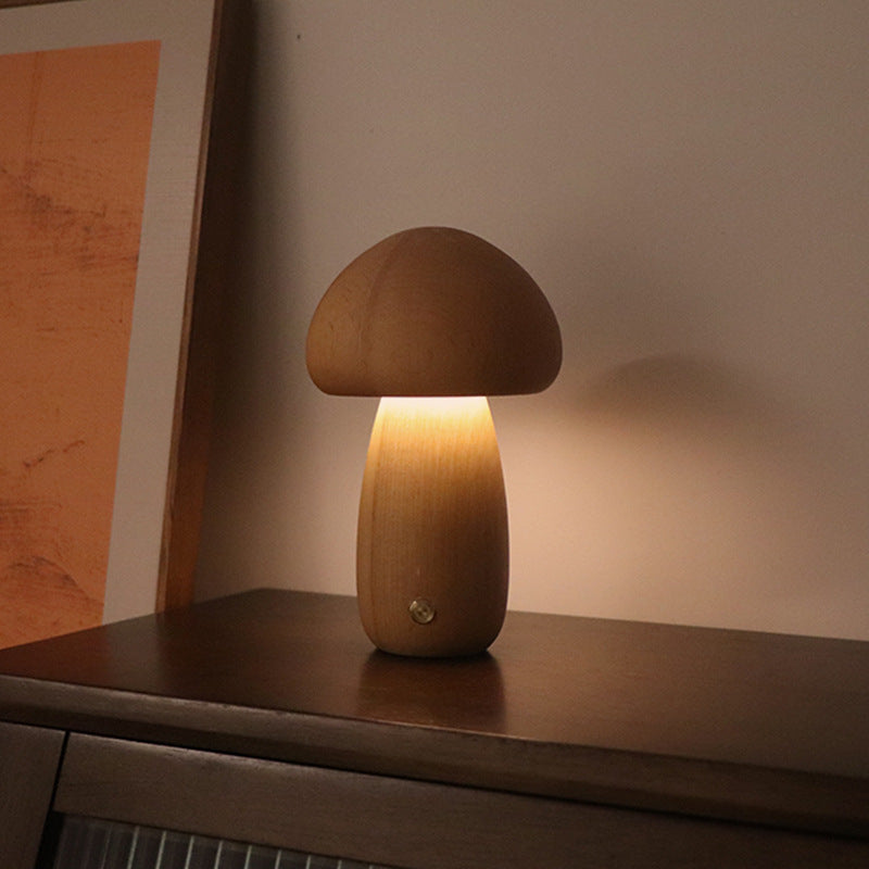MushGlow™ Wooden LED Night Ligh