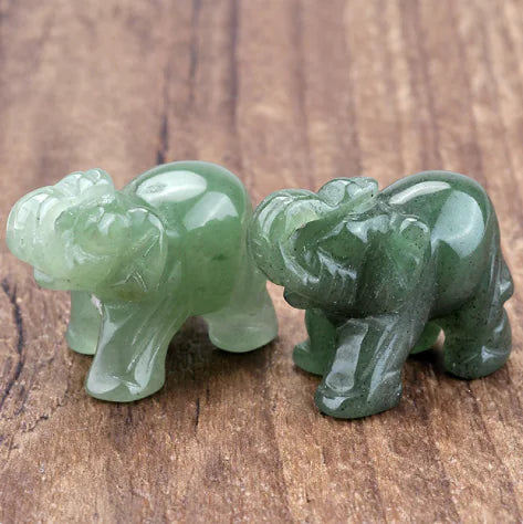 Elephant Crystal Art