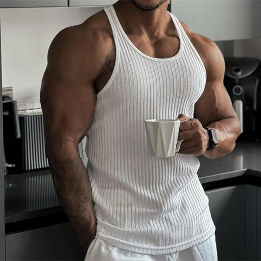 Tank Top Men Fitness Sleeveless Shirt