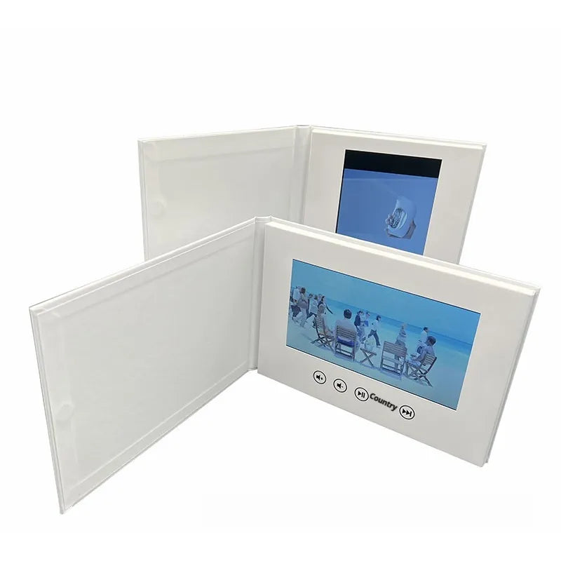 7-inch Hardcover Video Brochure Card